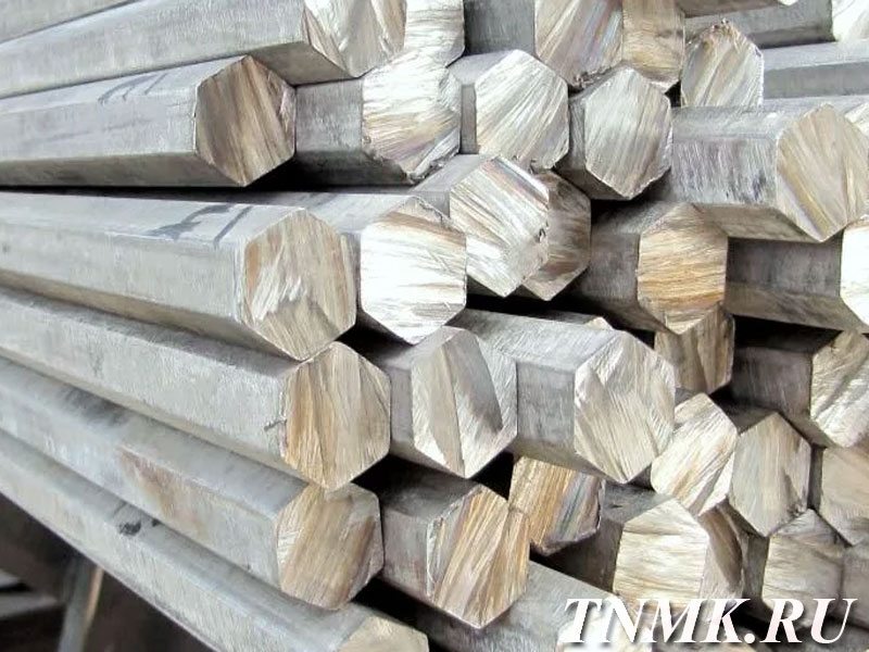 Шестигранник нержавеющий 50 мм AISI 304 купить в Таразе