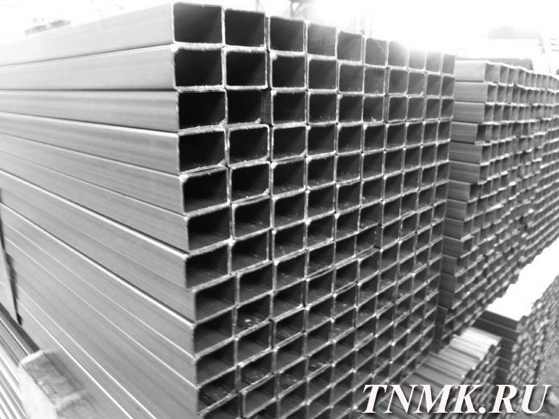Труба профильная оцинкованная 100×100х4 мм ст. 20 купить в Таразе